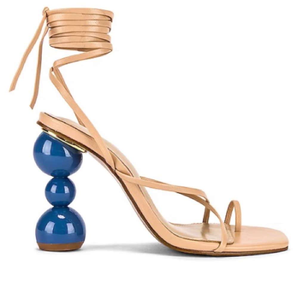 Song of Style Gelato Heel in Nude *Brand New- Never Worn*